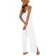 thumbnail image 2 of TaTaai Women's Summer Evening Jumpsuit Sleeveless Halter Neck Wide Leg Long Pants Solid Color Casual One Piece with Low Back Detail for Party and Night Out Gift, 2 of 5