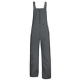 thumbnail image 6 of Snow Bib Overalls Women Men Adjustable Straps Warm Insulated Snow Pants Waterproof Windproof Snowboarding Ski Pants Dark Gray L, 6 of 8