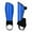 Blue L, variant on Football Shin Cover Professional Leg Protect Equipment Leg Sleeves Comfortable Soccer Shin Cover for Football Basketball Black XL