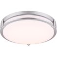thumbnail image 1 of Gilda LED Flush Mount Light Fixture - Brushed Nickel, 29W, 16'', 1 of 1