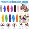 thumbnail image 2 of Collar antipulgas ajustable para mascotas, Collar desparasitante para perros y gatos, impermeable, repelente de insectos, antimosquitos, no tóxico, 38CM/62CM Fivean unisex, 2 of 2