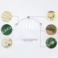 thumbnail image 4 of LinYooLi Seashell Evening Clutch Handbags Shell Shape Crossbody Shoulder Bag Clear Purse, 4 of 6