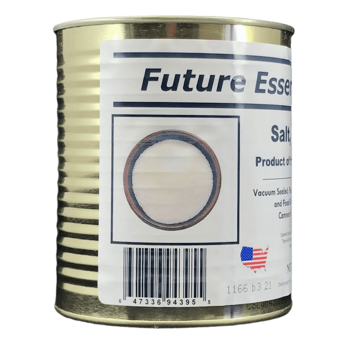Future Essentials Long Shelf Life Emergency Iodized Salt 32oz/Can- 12 Cans