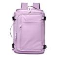 thumbnail image 1 of Sac à Dos de Voyage, Sac Cabine Grande Capacité, Sac à Dos de Rangement pour Ordinateur Portable, Structure à Compartiments Multiples avec Fente pour Chaussures et Grand Ouverture, Sac à Dos Portable Léger pour Voyage et Travail, Violet, 1 of 9