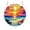Red2, variant on 2-in-1 Acrylic Puzzle & Hanging Decor Stained Glass Style Suncatcher, Hanging Acrylic Window Decor Puzzle Acrylic Suncatcher Puzzle 7.87*7.87 Inch