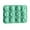 Green, variant on Bobasndm Flower Shape Chocolate Candy Molds Set,Silicone 12 Cavity Baking Mold Ice Cube Tray for Wedding,Festival,Parties and DIY Crafts