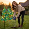 thumbnail image 7 of Sahpxhe LED Solar Christmas Snow Tree Lights Outdoor Christmas Decor Lamps with Automatic On Off for Courtyard Garden Decor, 7 of 7