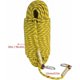 thumbnail image 2 of Cuerda de escape para escalada de 30 m, cuerda de rescate antidesgarro de 12 mm con 2 mosquetones para exteriores, senderismo, montañismo, emergencia contra incendios, 2 of 5