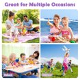 thumbnail image 4 of GYEUKHAM Insulated Kids Lunch Box, Mini Cooler Tote for Girls & Boys, Soft Thermal Meal Bag for Back to School,PurpleWithLetter, 4 of 8