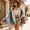 Brown, variant on Zigzag Strip Crochet Open Front Tassel Poncho Shawl Women Sleeveless Plain Multi Color Casual Vacation Outerwear Rose Gold One Size