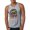 Heather Grey, variant on Funny Neon Sloth | Dean Russo Art Animal Lover Mens Sleeveless Top, Heather Grey, S