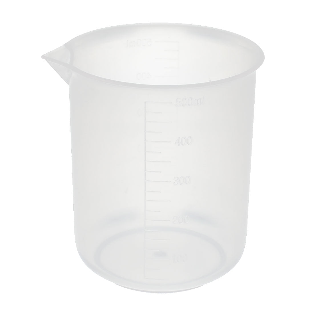 Details about   Plastic Measuring Cup Scale Clear Beaker Graduated Chemical Experiment Lab Jug 