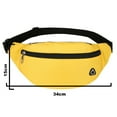 thumbnail image 2 of Waist Pack Bag - Waterproof Fanny Pack with Adjustable Strap for Workout Traveling Casual Running. - yellow, 2 of 5