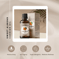 thumbnail image 3 of Sweet Almond Oil for Hair and Skin, 100% Pure and Cold Pressed, Hexane Free, Skin Moisturizer, Nails, Therapeutic Massage, Carrier Oil by White Naturals, 3 of 7