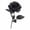 Black, variant on Boovnll Halloween Flowers - Black Artificial Roses Flowers Stems Gothic Black Artificial Flowers for Halloween Indoor Tables Centerpiece Party Decor, Halloween Decorations