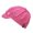 Hot Pink, variant on Women Elegant Rib Knitted Cabbie Skull Cap Winter Beanie Hat with Visor