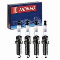 4 pc DENSO 3499 Spark Plugs for 90919-01275 SC16HR11 Ignition Wire Secondary Fits select: 2012-2019 TOYOTA COROLLA, 2012-2016 TOYOTA PRIUS