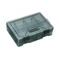 thumbnail image 4 of tredstone Screw Organizer Storage Bin Garage with Tool Lid Box for Jewelry Screws Nuts 2 Layer, 4 of 6
