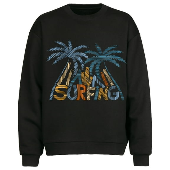 Oversized Sweatshirt Long Sleeves, Women’s,Sizes S-2XL