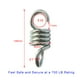 thumbnail image 4 of Paquete de 8 ganchos de suspensión con de extensión para columpio de jardín, silla, exterior y deporte, camping y senderismo, 4 of 8