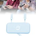 thumbnail image 1 of Estuche de Transporte para Switch, Lindo Estuche de Transporte de Vije Con forma de Pata de Gato para interruptor, Cubierta Protectora Rígida de Cuero PU, Bolsa de Almacenamiento, 1 of 7
