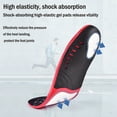 thumbnail image 4 of GENFFY Plantar Fasciitis High Arch Support Insoles for Men and Women-Pain Relief-Orthotics Shoe Inserts for Flat Feet Foot Running Athletic Gel Shoe Insoles Boot Insoles, 4 of 6