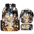 thumbnail image 5 of Attack on The Giant Schoolbag, Anime Men's and Women's Backpacks, Large-capacity Outdoor Leisure Travel Bags, Three-piece Set, 5 of 10