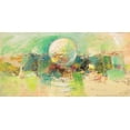thumbnail image 2 of Lucas 14x9 Gold Ornate Wood Framed with Double Matting Museum Art Print Titled - Luna smeraldo, 2 of 4
