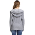 thumbnail image 2 of Purcoar Women's Long Sleeve Full-Zip Hoodie Jacket Cotton Sweatshirt, 2 of 7