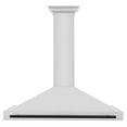thumbnail image 3 of ZLINE 48 ZLINE Autograph Edition Stainless Steel Range Hood with Stainless Steel Shell and Matte Black Handle (KB4SNZ-48-MB), 3 of 5