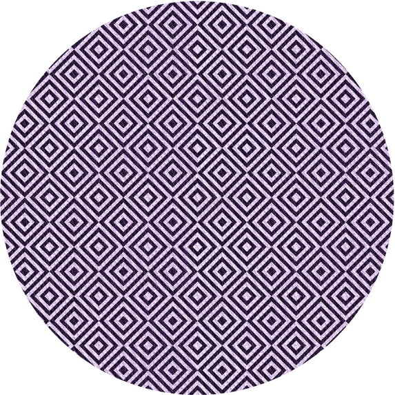 Ahgly Company Indoor Round Patterned Blossom Pink Area Rugs, 8' Round
