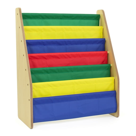 Humble Crew Inspire Supersized Kids Bookcase with 6 Shelves, Multiple Colors