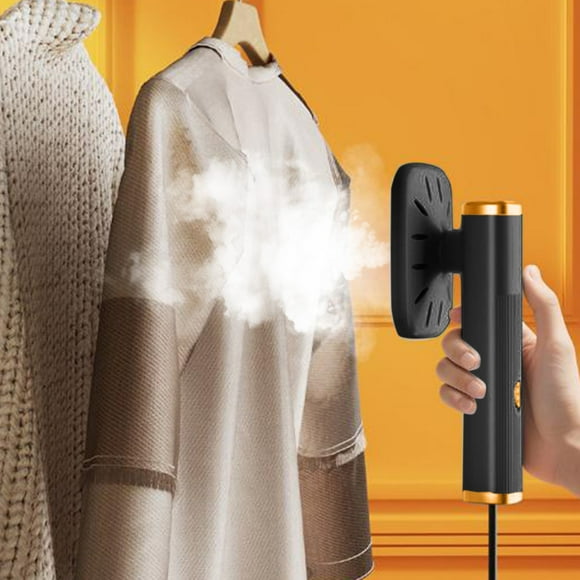 Komiseup Mini Travel Steamer Iron for Clothes, Portable Mini Handheld Lightweight Small Clothing Steamer, Travel Size Handheld Steam Iron, Dry and Wet Ironing, Travel Dorm Essentials Gift