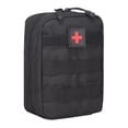 thumbnail image 2 of Cintura Primeros Auxilios para Acampar Impermeable Médica SOS (negro), 2 of 9