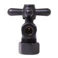 thumbnail image 6 of Westbrass Toilet Wax Ring Kit with Supply Line and 1/2" Cross Handle Angle Stop, Matte Black, 6 of 15
