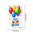 thumbnail image 4 of Amhnf Colorful Balloons Happy Birthday Garden Flag For Home Outdoor Garden Yard Decor 12x18 inch, 4 of 5