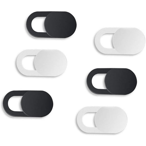 Webcam Cover, [6 Pack] 0.03In Web Camera Cover Slide [Refuse Spying] Fits Computer, Laptop, iMac, MacBook Pro, Tablet, Smartphone, 43237-2