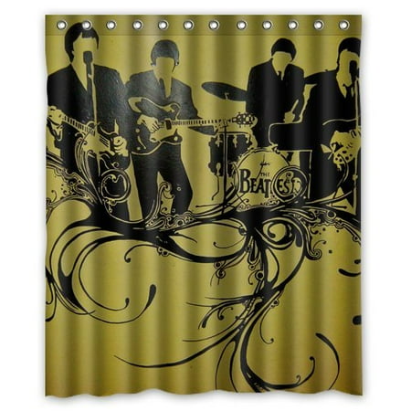 Ganma Beatles Rubber Soul Shower Curtain Polyester Fabric