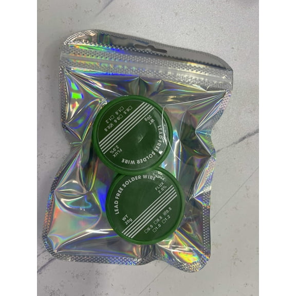 0.8Mm Solder Tin, Lead Free Tin With Rosin Core, Soldering Tin With Flux 20G, Solder Wire For Electronic Electrical Soldering Components Repair And Diy