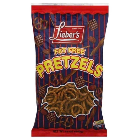 Lieber Chocolate & Food Products Liebers Pretzels, 12 oz