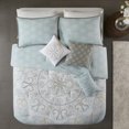 thumbnail image 4 of Ensemble d'édredon réversible en coton 7pc Home Essence Leslie, 4 of 9