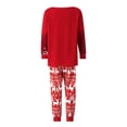 thumbnail image 5 of DuAnyozu Christmas Pajamas for Family, Deer Plaid Family Christmas PJS Matching Set Holiday Sleepwear for Adult Kids Baby, 5 of 10