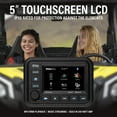 thumbnail image 4 of 9" Black Boss Audio Bluetooth Audio Streaming Marine Gauge Digital Media Receiver, 4 of 17