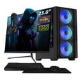 thumbnail image 1 of PC Gamer Completa con IA Xtreme PC Gaming NVIDIA GeForce RTX 5060 AMD Ryzen 5 5500 16GB SSD 500GB Monitor 23.8 165Hz WIFI Black gaming 1080p, estudios y multitarea, 1 of 6