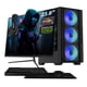 thumbnail image 1 of PC Gamer Completa con IA Xtreme PC Gaming NVIDIA GeForce RTX 5060 AMD Ryzen 5 5500 16GB SSD 500GB Monitor 23.8 165Hz WIFI Black gaming 1080p, estudios y multitarea, 1 of 6