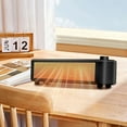 thumbnail image 1 of Clearance!Portable Table Heater with Dual Heating & Cooling Functions,Turbo-Convection Air Circulation Fan for Home & Office,Energy Efficient Space Heater and Cooling Fan, 1 of 2