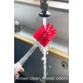 thumbnail image 5 of Bright Box Bottle & Glass Brush, 1ct – Poppy Red, Anti-Microbial & Scratch-Free, 5 of 5