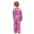 thumbnail image 2 of Bluey Pajamas Toddler Girl's Bingo Muffin Long Sleeve Button Up Pant Set, 2 of 5
