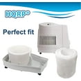 thumbnail image 5 of HQRP 5-pack Wick Filter for MoistAir MAF1 Replacement, MA0950 MA1200 MA1201 09500 12000 12001 12010 Humidifier, 5 of 8