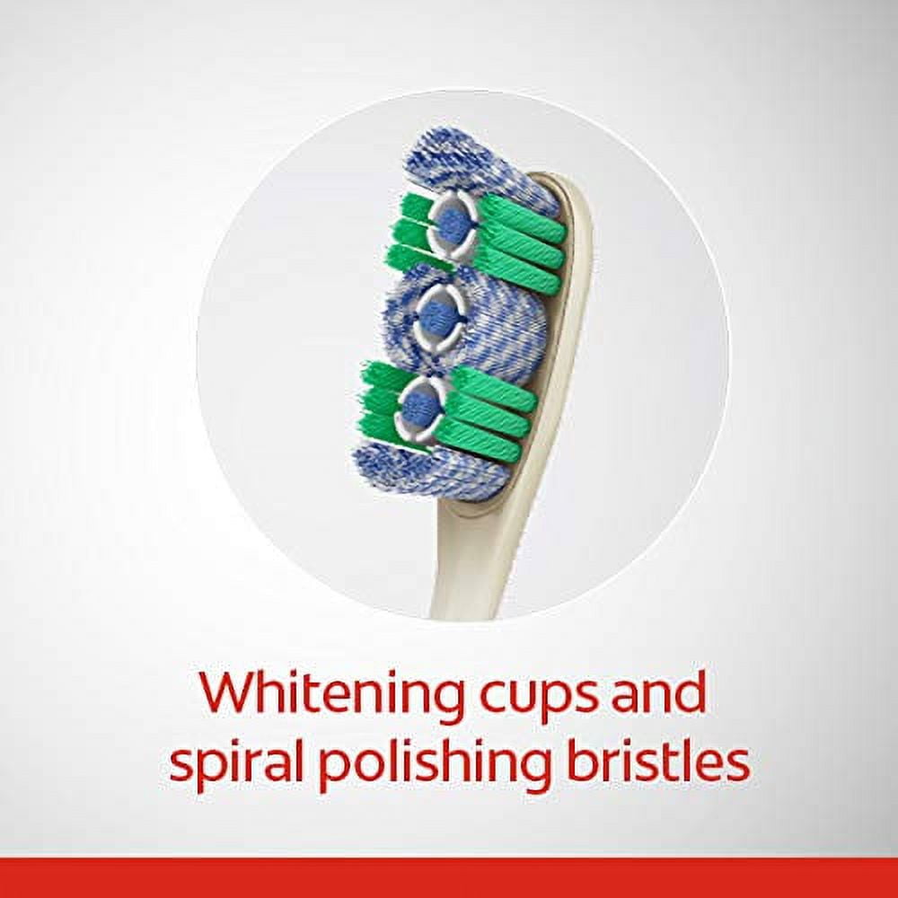 Colgate 360 Optic White Full Head Toothbrush, Medium (Pack of 32)